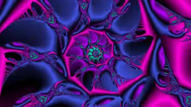 Soyut Bilgisayar Fraktal Tasarımı. Fraktal hiç bitmeyen bir desen. Fraktallar, farklı ölçeklerde kendine benzeyen sonsuz derecede karmaşık kalıplardır.