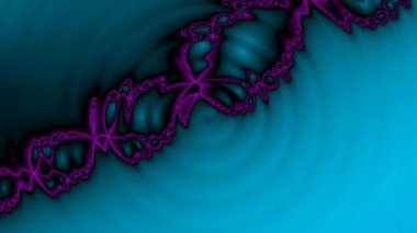 Soyut Bilgisayar Fraktal Tasarımı. Fraktal hiç bitmeyen bir desen. Fraktallar, farklı ölçeklerde kendine benzeyen sonsuz derecede karmaşık kalıplardır.