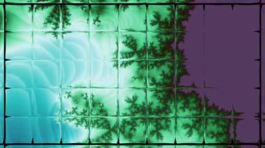 Soyut Bilgisayar Fraktal Tasarımı. Fraktal hiç bitmeyen bir desen. Fraktallar, farklı ölçeklerde kendine benzeyen sonsuz derecede karmaşık kalıplardır.