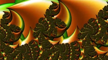 Soyut Bilgisayar Fraktal Tasarımı. Fraktal hiç bitmeyen bir desen. Fraktallar, farklı ölçeklerde kendine benzeyen sonsuz derecede karmaşık kalıplardır.