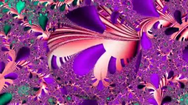 Soyut Bilgisayar Fraktal Tasarımı. Fraktal hiç bitmeyen bir desen. Fraktallar, farklı ölçeklerde kendine benzeyen sonsuz derecede karmaşık kalıplardır.