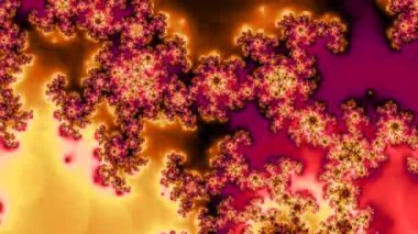 Soyut Bilgisayar Fraktal Tasarımı. Fraktal hiç bitmeyen bir desen. Fraktallar, farklı ölçeklerde kendine benzeyen sonsuz derecede karmaşık kalıplardır.