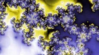 Soyut Bilgisayar Fraktal Tasarımı. Fraktal hiç bitmeyen bir desen. Fraktallar, farklı ölçeklerde kendine benzeyen sonsuz derecede karmaşık kalıplardır.