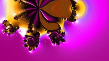 Soyut Bilgisayar Fraktal Tasarımı. Fraktal hiç bitmeyen bir desen. Fraktallar, farklı ölçeklerde kendine benzeyen sonsuz derecede karmaşık kalıplardır.