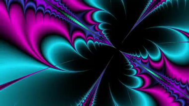 Soyut Bilgisayar Fraktal Tasarımı. Fraktal hiç bitmeyen bir desen. Fraktallar, farklı ölçeklerde kendine benzeyen sonsuz derecede karmaşık kalıplardır.