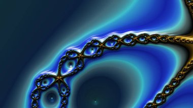 Soyut Bilgisayar Fraktal Tasarımı. Fraktal hiç bitmeyen bir desen. Fraktallar, farklı ölçeklerde kendine benzeyen sonsuz derecede karmaşık kalıplardır.