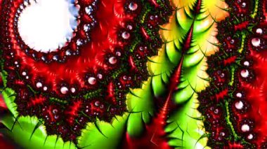 Soyut Bilgisayar Fraktal Tasarımı. Fraktal hiç bitmeyen bir desen. Fraktallar, farklı ölçeklerde kendine benzeyen sonsuz derecede karmaşık kalıplardır.