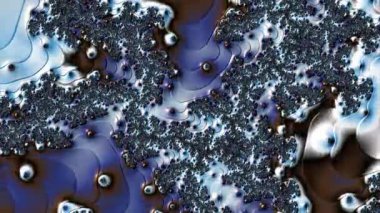 Soyut Bilgisayar Fraktal Tasarımı. Fraktal hiç bitmeyen bir desen. Fraktallar, farklı ölçeklerde kendine benzeyen sonsuz derecede karmaşık kalıplardır.