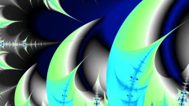 Soyut Bilgisayar Fraktal Tasarımı. Fraktal hiç bitmeyen bir desen. Fraktallar, farklı ölçeklerde kendine benzeyen sonsuz derecede karmaşık kalıplardır.