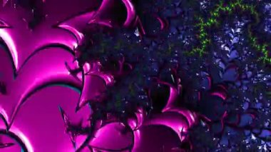 Soyut Bilgisayar Fraktal Tasarımı. Fraktal hiç bitmeyen bir desen. Fraktallar, farklı ölçeklerde kendine benzeyen sonsuz derecede karmaşık kalıplardır.