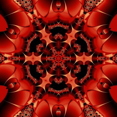 Soyut Bilgisayar Fraktal Tasarımı. Fraktal hiç bitmeyen bir desen. Fraktallar, farklı ölçeklerde kendine benzeyen sonsuz derecede karmaşık kalıplardır.