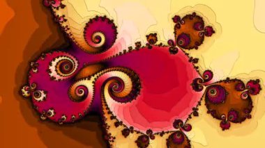 Soyut Bilgisayar Fraktal Tasarımı. Fraktal hiç bitmeyen bir desen. Fraktallar, farklı ölçeklerde kendine benzeyen sonsuz derecede karmaşık kalıplardır.