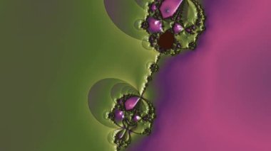 Soyut Bilgisayar Fraktal Tasarımı. Fraktal hiç bitmeyen bir desen. Fraktallar, farklı ölçeklerde kendine benzeyen sonsuz derecede karmaşık kalıplardır.