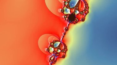 Soyut Bilgisayar Fraktal Tasarımı. Fraktal hiç bitmeyen bir desen. Fraktallar, farklı ölçeklerde kendine benzeyen sonsuz derecede karmaşık kalıplardır.