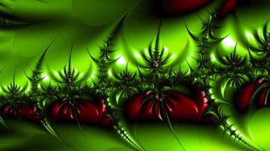 Soyut Bilgisayar Fraktal Tasarımı. Fraktal hiç bitmeyen bir desen. Fraktallar, farklı ölçeklerde kendine benzeyen sonsuz derecede karmaşık kalıplardır.