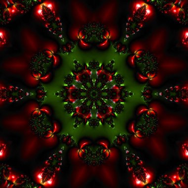 Soyut Bilgisayar Fraktal Tasarımı. Fraktal hiç bitmeyen bir desen. Fraktallar, farklı ölçeklerde kendine benzeyen sonsuz derecede karmaşık kalıplardır.