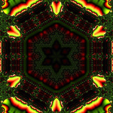 Soyut Bilgisayar Fraktal Tasarımı. Fraktal hiç bitmeyen bir desen. Fraktallar, farklı ölçeklerde kendine benzeyen sonsuz derecede karmaşık kalıplardır.