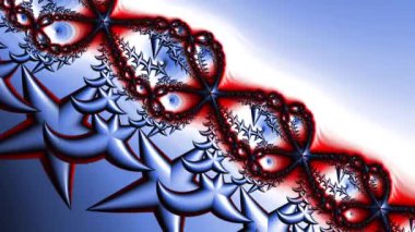 Soyut Bilgisayar Fraktal Tasarımı. Fraktal hiç bitmeyen bir desen. Fraktallar, farklı ölçeklerde kendine benzeyen sonsuz derecede karmaşık kalıplardır.