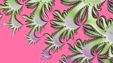 Soyut Bilgisayar Fraktal Tasarımı. Fraktal hiç bitmeyen bir desen. Fraktallar, farklı ölçeklerde kendine benzeyen sonsuz derecede karmaşık kalıplardır.