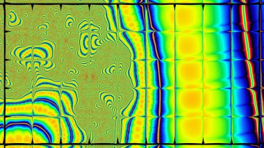Soyut Bilgisayar Fraktal Tasarımı. Fraktal hiç bitmeyen bir desen. Fraktallar, farklı ölçeklerde kendine benzeyen sonsuz derecede karmaşık kalıplardır.