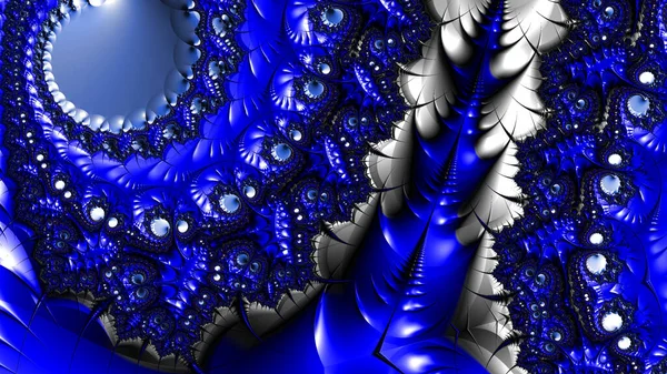 Αφηρημένος Υπολογιστής Που Δημιουργείται Fractal Σχεδιασμός Φράκταλ Είναι Ένα Ατέρμονο — Φωτογραφία Αρχείου