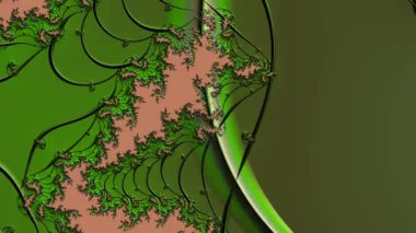 Soyut Bilgisayar Fraktal Tasarımı. Fraktal hiç bitmeyen bir desen. Fraktallar, farklı ölçeklerde kendine benzeyen sonsuz derecede karmaşık kalıplardır.