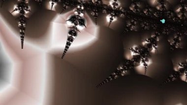 Soyut Bilgisayar Fraktal Tasarımı. Fraktal hiç bitmeyen bir desen. Fraktallar, farklı ölçeklerde kendine benzeyen sonsuz derecede karmaşık kalıplardır.