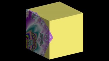 Soyut Bilgisayar Fraktal Tasarımı. Fraktal hiç bitmeyen bir desen. Fraktallar, farklı ölçeklerde kendine benzeyen sonsuz derecede karmaşık kalıplardır.