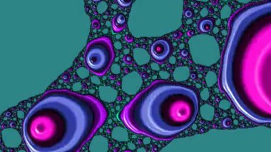 Soyut Bilgisayar Fraktal Tasarımı. Fraktal hiç bitmeyen bir desen. Fraktallar, farklı ölçeklerde kendine benzeyen sonsuz derecede karmaşık kalıplardır.