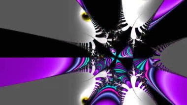 Soyut Bilgisayar Fraktal Tasarımı. Fraktal hiç bitmeyen bir desen. Fraktallar, farklı ölçeklerde kendine benzeyen sonsuz derecede karmaşık kalıplardır.