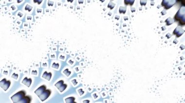 Soyut Bilgisayar Fraktal Tasarımı. Fraktal hiç bitmeyen bir desen. Fraktallar, farklı ölçeklerde kendine benzeyen sonsuz derecede karmaşık kalıplardır.