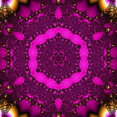 Soyut Bilgisayar Fraktal Tasarımı. Fraktal hiç bitmeyen bir desen. Fraktallar, farklı ölçeklerde kendine benzeyen sonsuz derecede karmaşık kalıplardır.