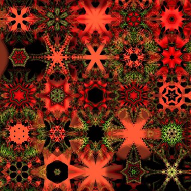 Soyut Bilgisayar Fraktal Tasarımı. Fraktal hiç bitmeyen bir desen. Fraktallar, farklı ölçeklerde kendine benzeyen sonsuz derecede karmaşık kalıplardır.