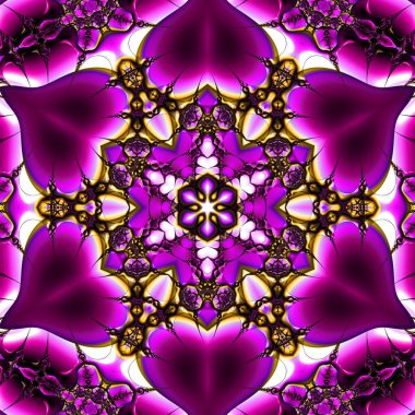 Soyut Bilgisayar Fraktal Tasarımı. Fraktal hiç bitmeyen bir desen. Fraktallar, farklı ölçeklerde kendine benzeyen sonsuz derecede karmaşık kalıplardır.