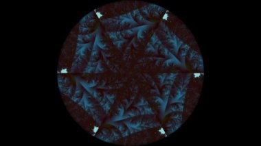 Soyut Bilgisayar Fraktal Tasarımı. Fraktal hiç bitmeyen bir desen. Fraktallar, farklı ölçeklerde kendine benzeyen sonsuz derecede karmaşık kalıplardır.
