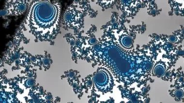 Soyut Bilgisayar Fraktal Tasarımı. Fraktal hiç bitmeyen bir desen. Fraktallar, farklı ölçeklerde kendine benzeyen sonsuz derecede karmaşık kalıplardır.