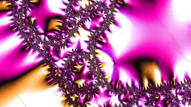 Soyut Bilgisayar Fraktal Tasarımı. Fraktal hiç bitmeyen bir desen. Fraktallar, farklı ölçeklerde kendine benzeyen sonsuz derecede karmaşık kalıplardır.