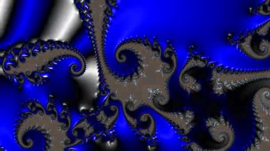 Soyut Bilgisayar Fraktal Tasarımı. Fraktal hiç bitmeyen bir desen. Fraktallar, farklı ölçeklerde kendine benzeyen sonsuz derecede karmaşık kalıplardır.