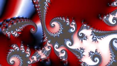 Soyut Bilgisayar Fraktal Tasarımı. Fraktal hiç bitmeyen bir desen. Fraktallar, farklı ölçeklerde kendine benzeyen sonsuz derecede karmaşık kalıplardır.