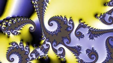 Soyut Bilgisayar Fraktal Tasarımı. Fraktal hiç bitmeyen bir desen. Fraktallar, farklı ölçeklerde kendine benzeyen sonsuz derecede karmaşık kalıplardır.