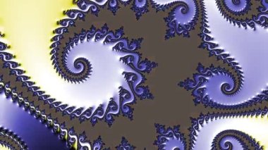 Soyut Bilgisayar Fraktal Tasarımı. Fraktal hiç bitmeyen bir desen. Fraktallar, farklı ölçeklerde kendine benzeyen sonsuz derecede karmaşık kalıplardır.