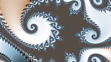 Soyut Bilgisayar Fraktal Tasarımı. Fraktal hiç bitmeyen bir desen. Fraktallar, farklı ölçeklerde kendine benzeyen sonsuz derecede karmaşık kalıplardır.