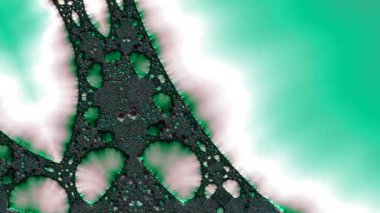 Soyut Bilgisayar Fraktal Tasarımı. Fraktal hiç bitmeyen bir desen. Fraktallar, farklı ölçeklerde kendine benzeyen sonsuz derecede karmaşık kalıplardır.