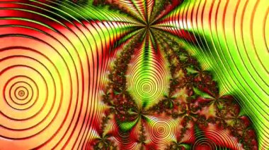 Soyut Bilgisayar Fraktal Tasarımı. Fraktal hiç bitmeyen bir desen. Fraktallar, farklı ölçeklerde kendine benzeyen sonsuz derecede karmaşık kalıplardır.