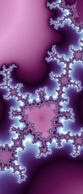 Soyut Bilgisayar Fraktal Tasarımı. Fraktal hiç bitmeyen bir desen. Fraktallar, farklı ölçeklerde kendine benzeyen sonsuz derecede karmaşık kalıplardır.