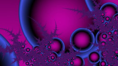 Soyut Bilgisayar Fraktal Tasarımı. Fraktal hiç bitmeyen bir desen. Fraktallar, farklı ölçeklerde kendine benzeyen sonsuz derecede karmaşık kalıplardır.