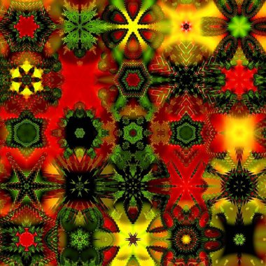 Soyut Bilgisayar Fraktal Tasarımı. Fraktal hiç bitmeyen bir desen. Fraktallar, farklı ölçeklerde kendine benzeyen sonsuz derecede karmaşık kalıplardır.