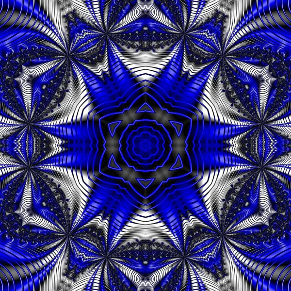 Αφηρημένος Υπολογιστής Που Δημιουργείται Fractal Σχεδιασμός Φράκταλ Είναι Ένα Ατέρμονο — Φωτογραφία Αρχείου