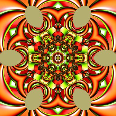 Soyut Bilgisayar Fraktal Tasarımı. Fraktal hiç bitmeyen bir desen. Fraktallar, farklı ölçeklerde kendine benzeyen sonsuz derecede karmaşık kalıplardır.