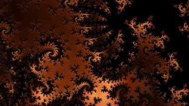 Soyut Bilgisayar Fraktal Tasarımı. Fraktal hiç bitmeyen bir desen. Fraktallar, farklı ölçeklerde kendine benzeyen sonsuz derecede karmaşık kalıplardır.